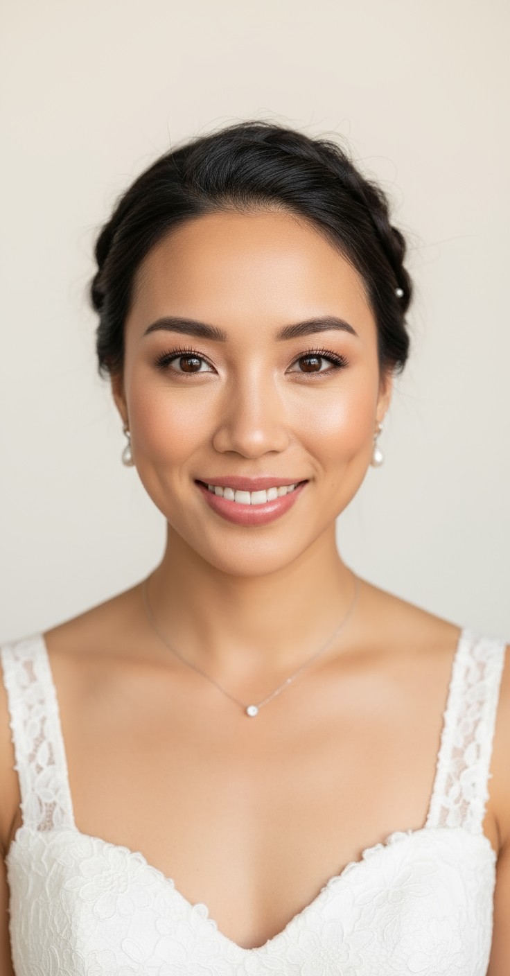 After Boho Bridal Hair Updo